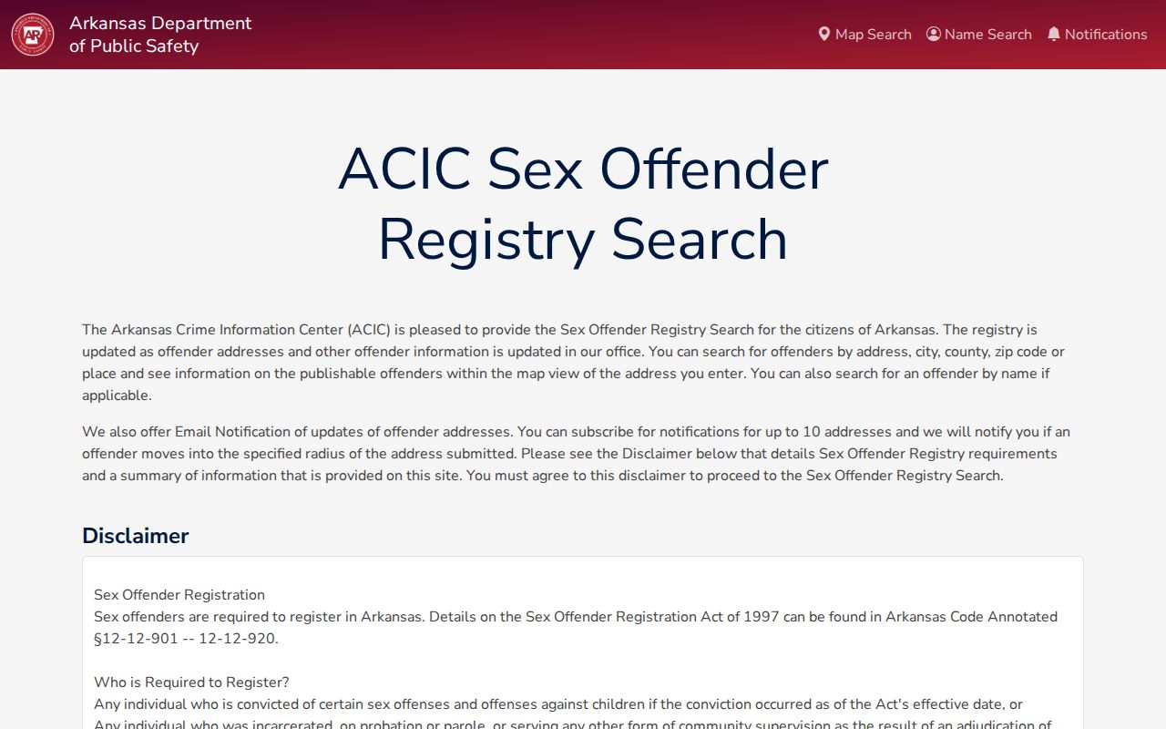 Logan County criminal history Arkansas sex offender registry